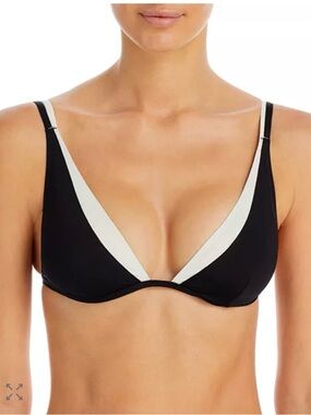 L*space Finneas Top in black and off white size XL